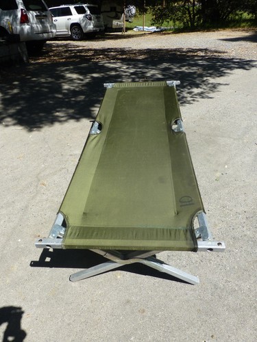 Vtg army military - military, cot